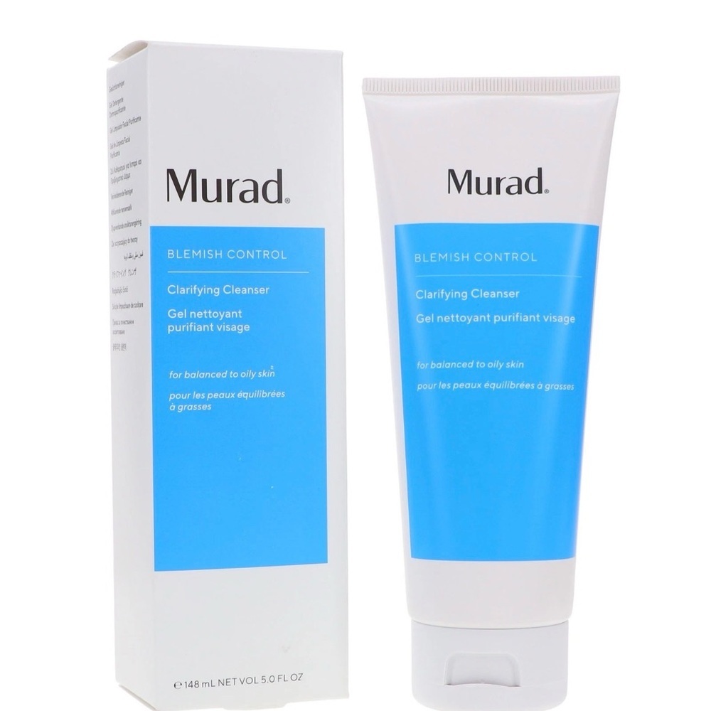 Murad Blemish Control Cleanser - Blue and White